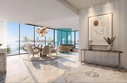 Apartment - 2 Bedrooms - 3 Bathrooms for sale in Les Vagues by Elie Saab - Qetaifan Islands - Lusail