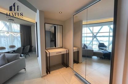 Apartment - 1 Bedroom - 2 Bathrooms for rent in Lusail Marina Heights - Marina District - Lusail Apartment - 1 Bedroom - 2 Bathrooms for rent in Lusail Marina Heights - Marina District - Lusail