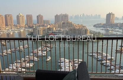 Apartment - 2 - 3 for rent in Tower 13 - Porto Arabia - The Pearl Island - Doha
