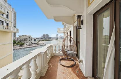 Apartment - 1 Bedroom - 2 Bathrooms for rent in Mercato - Qanat Quartier - The Pearl Island - Doha