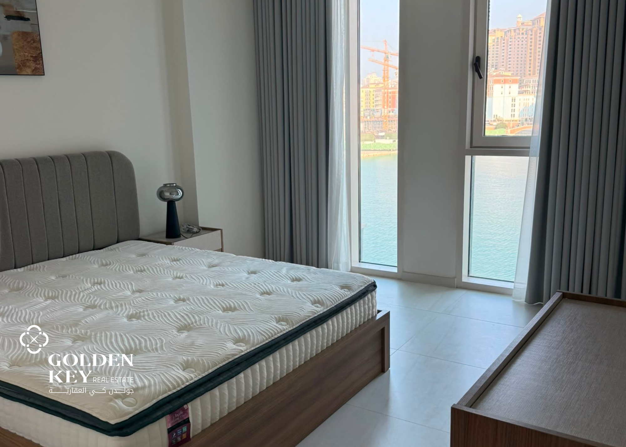Sea View | Luxury 1 Bedroom in Crystal Residence