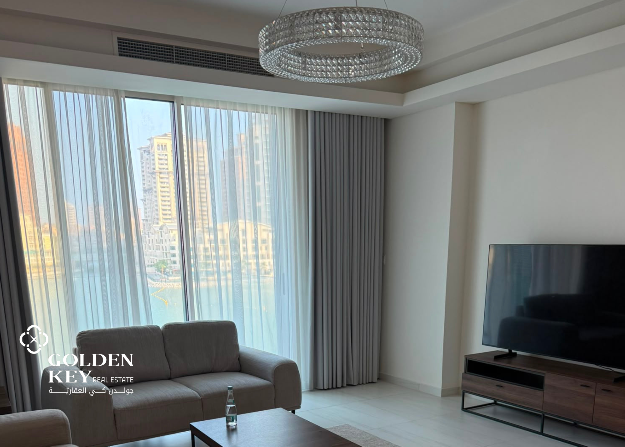 Sea View | Luxury 1 Bedroom in Crystal Residence