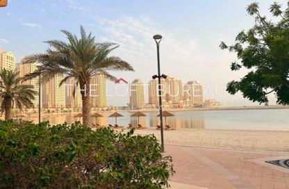 Apartment - 1 Bedroom - 2 Bathrooms for rent in Viva East - Viva Bahriyah - The Pearl Island - Doha
