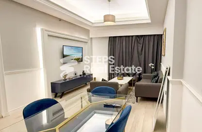 شقة - غرفة نوم - 2 حمامات للبيع في ابراج بن الشيخ - المرقاب الجديد - الدوحة