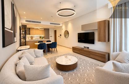Apartment - 2 - 3 for rent in Lusail Marina Heights - Marina District - Lusail
