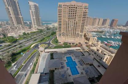 Apartment - 1 Bedroom - 2 Bathrooms for rent in Marina Gate - Porto Arabia - The Pearl Island - Doha