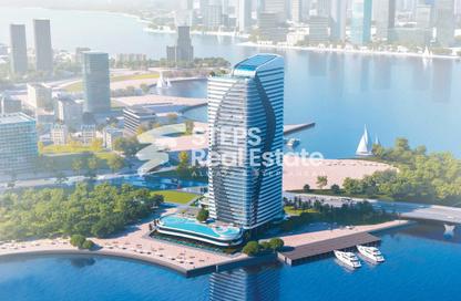Apartment - 1 Bedroom - 2 Bathrooms for sale in La Mer Tower - The Waterfront - Lusail