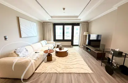Apartment - 1 Bedroom - 2 Bathrooms for rent in Tower 19 - Porto Arabia - The Pearl Island - Doha