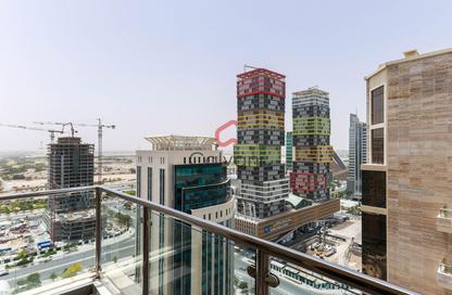 Apartment - 2 Bedrooms - 2 Bathrooms for rent in Lusail Marina Heights - Marina District - Lusail