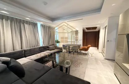 Apartment - 1 Bedroom - 2 Bathrooms for rent in Marina Tower 02 - Marina District - Lusail