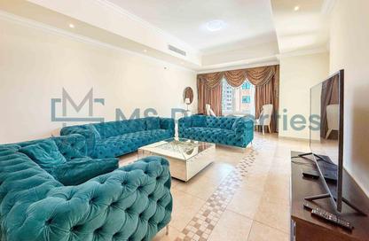 Apartment - 2 Bedrooms - 3 Bathrooms for rent in West Porto Drive - Porto Arabia - The Pearl Island - Doha