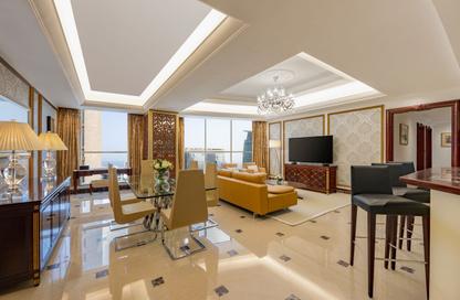 Hotel Apartments - 2 Bedrooms - 3 Bathrooms for rent in Dusit Hotel and Suites Doha - Diplomatic Street - West Bay - Doha Hotel Apartments - 2 Bedrooms - 3 Bathrooms for rent in Dusit Hotel and Suites Doha - Diplomatic Street - West Bay - Doha