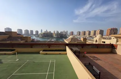 شقة - 3 غرف نوم - 4 حمامات للبيع في طريق بورتو الشرقي - بورتو أرابيا - جزيرة اللؤلؤة - الدوحة