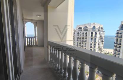 Apartment - 3 - 3 for rent in Viva East - Viva Bahriyah - The Pearl Island - Doha