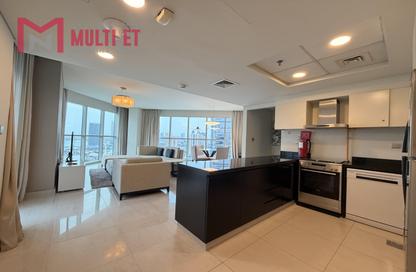 Apartment - 1 Bedroom - 2 Bathrooms for rent in East Porto Drive - Porto Arabia - The Pearl Island - Doha