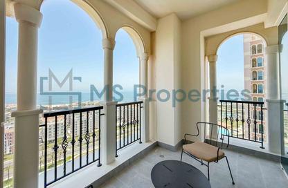 Apartment - 1 Bedroom - 2 Bathrooms for rent in Viva Central - Viva Bahriyah - The Pearl Island - Doha Apartment - 1 Bedroom - 2 Bathrooms for rent in Viva Central - Viva Bahriyah - The Pearl Island - Doha