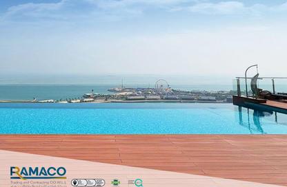 Apartment - 2 Bedrooms - 2 Bathrooms for rent in FJ8 Residential Tower - Marina District - Lusail