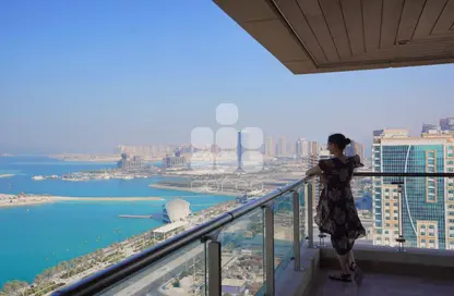 Apartment - 2 Bedrooms - 2 Bathrooms for rent in Lusail Marina Heights - Marina District - Lusail Apartment - 2 Bedrooms - 2 Bathrooms for rent in Lusail Marina Heights - Marina District - Lusail