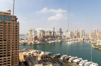 Apartment - 1 Bedroom - 2 Bathrooms for rent in West Porto Drive - Porto Arabia - The Pearl Island - Doha