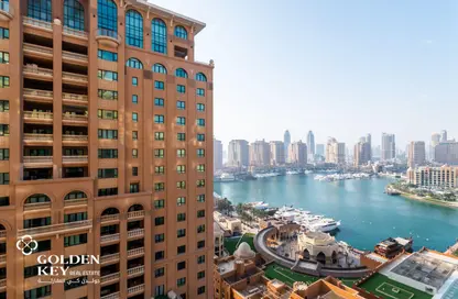 Apartment - 1 Bedroom - 2 Bathrooms for rent in West Porto Drive - Porto Arabia - The Pearl Island - Doha