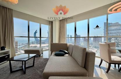 Apartment - 1 - 2 for rent in Burj DAMAC Marina - Marina District - Lusail