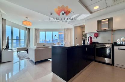 Apartment - 1 - 2 for rent in Burj DAMAC Marina - Marina District - Lusail