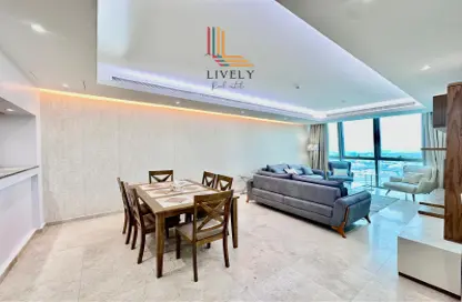 Apartment - 2 Bedrooms - 3 Bathrooms for rent in Zig Zag Tower B - Zig Zag Towers - West Bay - Doha