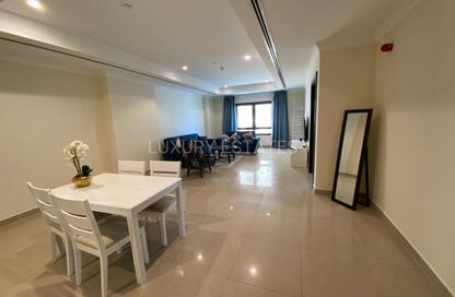 Apartment - 1 - 2 for rent in West Porto Drive - Porto Arabia - The Pearl Island - Doha