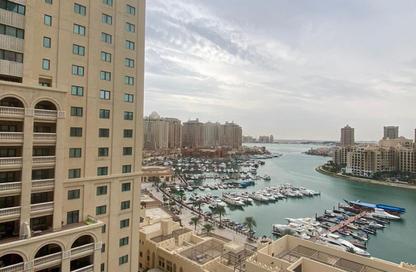 Apartment - 1 Bedroom - 2 Bathrooms for rent in West Porto Drive - Porto Arabia - The Pearl Island - Doha