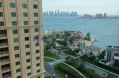 شقة - غرفة نوم - 2 حمامات للايجار في 3 تاور - بورتو أرابيا - جزيرة اللؤلؤة - الدوحة