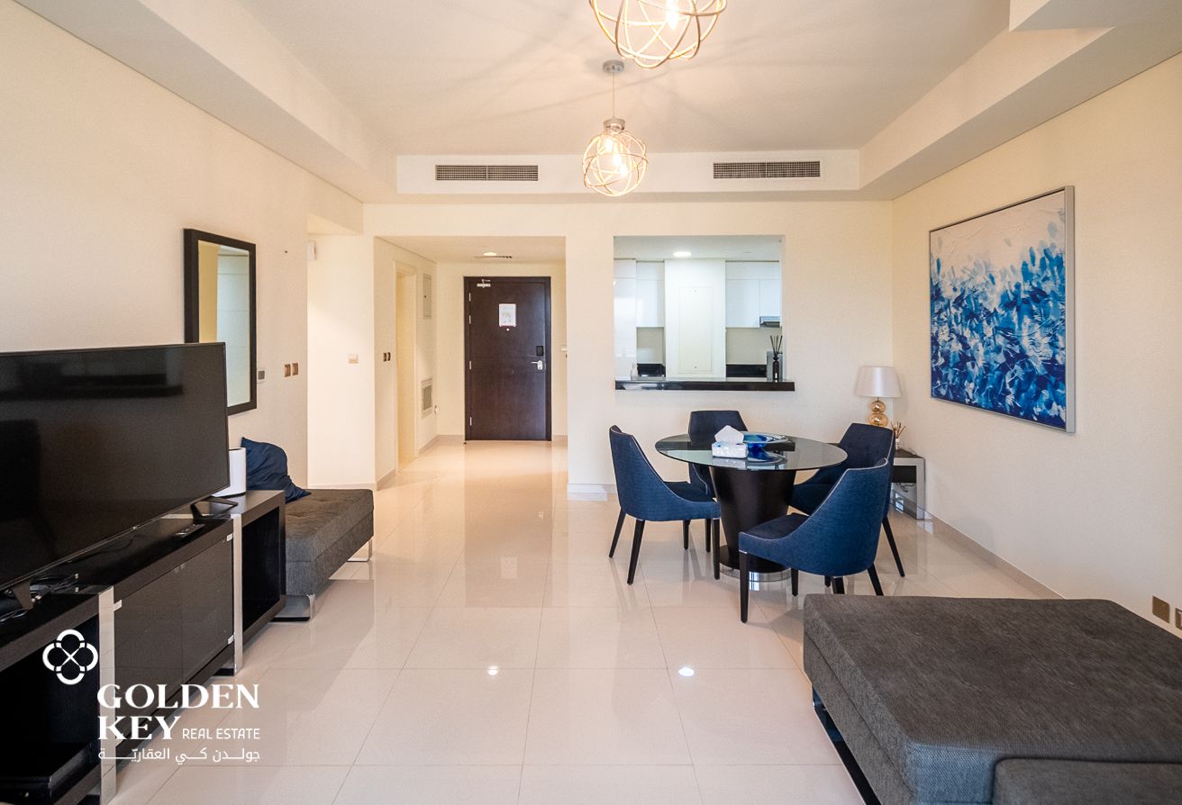 Exclusive 1BR w/ Balcony | Title Deed | Waterfront