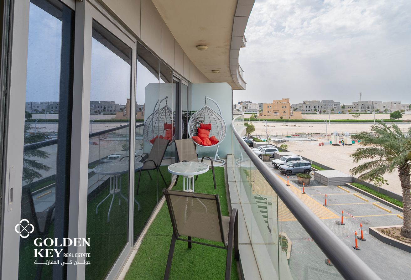Exclusive 1BR w/ Balcony | Title Deed | Waterfront