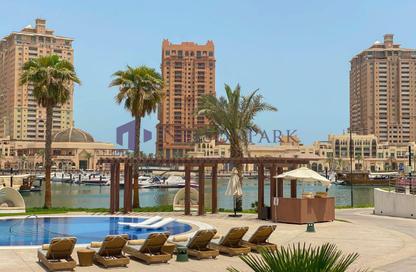Apartment - 1 Bedroom - 2 Bathrooms for rent in The St. Regis Marsa Arabia Island - Marsa Arabia - The Pearl Island - Doha