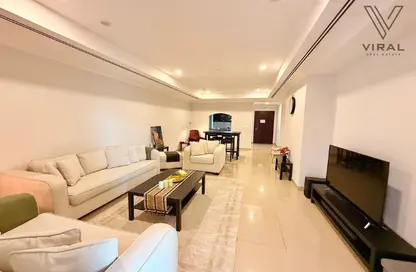 شقة - غرفة نوم - 2 حمامات للايجار في برج 24 - بورتو أرابيا - جزيرة اللؤلؤة - الدوحة