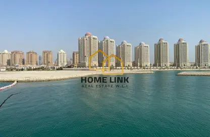 شقة - 2 غرف نوم - 2 حمامات للايجار في فيفا غرب - فيفا بحرية - جزيرة اللؤلؤة - الدوحة