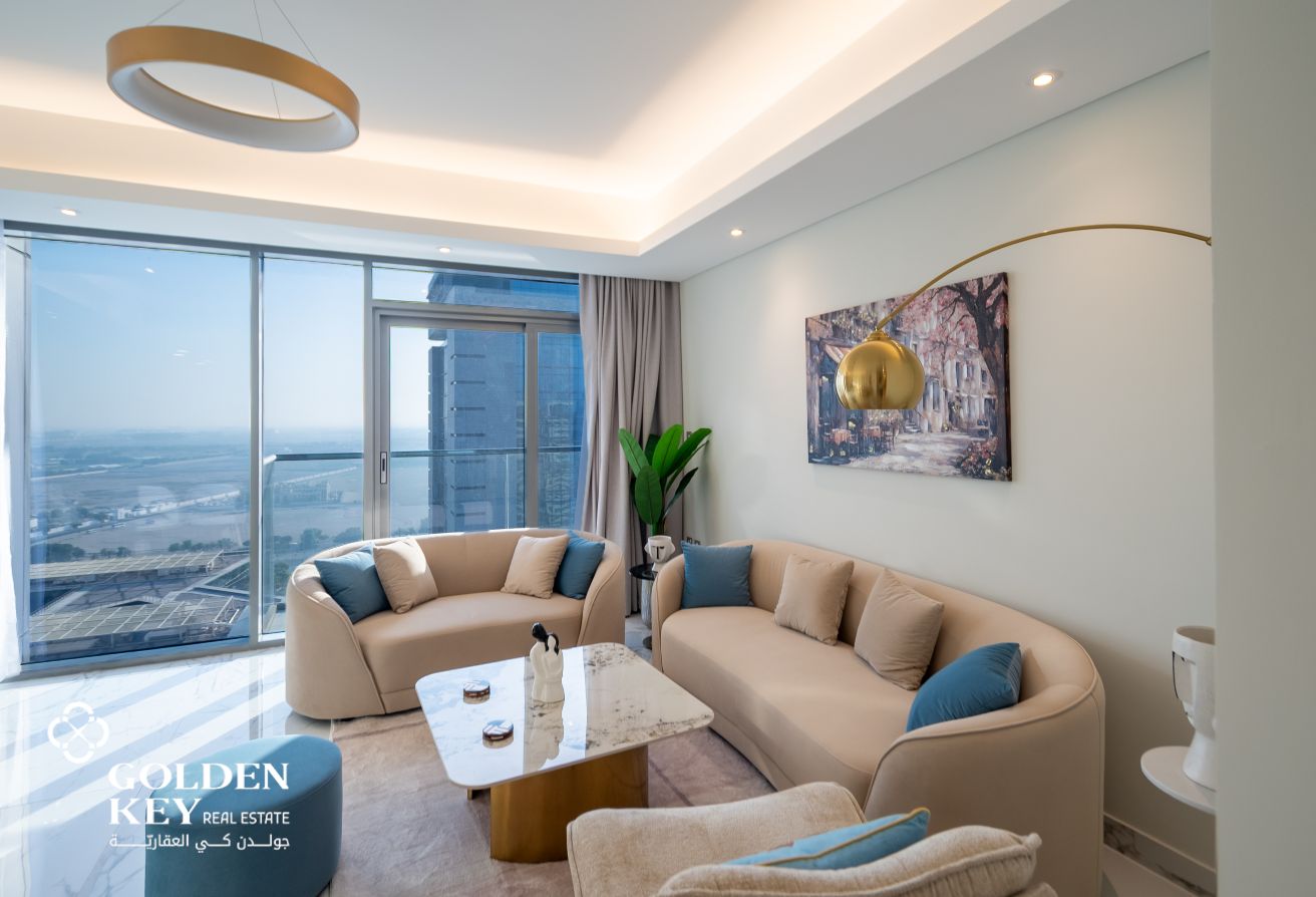 High Floor | Furnished 2BR with Balcony in Lusail