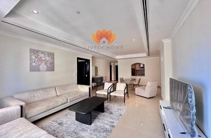Apartment - 1 Bedroom - 2 Bathrooms for rent in West Porto Drive - Porto Arabia - The Pearl Island - Doha