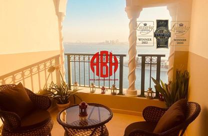 Apartment - Studio - 2 Bathrooms for sale in Viva West - Viva Bahriyah - The Pearl Island - Doha