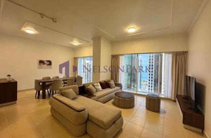 Apartment - 2 - 3 for rent in West Bay Tower - West Bay - West Bay - Doha