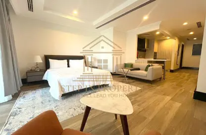 Apartment - Studio - 1 Bathroom for rent in Viva Central - Viva Bahriyah - The Pearl Island - Doha