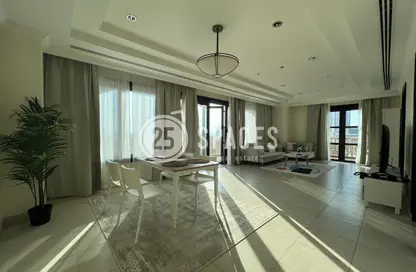 Apartment - 1 Bedroom - 2 Bathrooms for rent in West Porto Drive - Porto Arabia - The Pearl Island - Doha