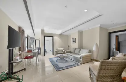 شقة - غرفة نوم - 2 حمامات للايجار في طريق بورتو الشرقي - بورتو أرابيا - جزيرة اللؤلؤة - الدوحة