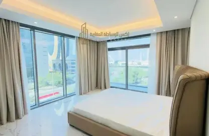 Apartment - 2 Bedrooms - 3 Bathrooms for rent in Lusail Marina Heights - Marina District - Lusail