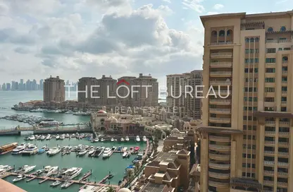Apartment - 2 Bedrooms - 3 Bathrooms for rent in West Porto Drive - Porto Arabia - The Pearl Island - Doha