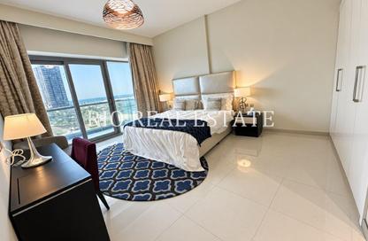 Apartment - 2 - 3 for rent in Thirty Five Lusail Waterfront - Waterfront Residential - The Waterfront - Lusail