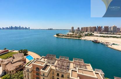 Apartment - Studio - 1 for rent in Viva East - Viva Bahriyah - The Pearl Island - Doha