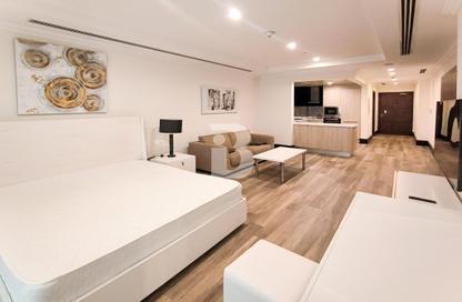 Apartment - Studio - 1 Bathroom for rent in Al Mutahidah Tower - Viva Bahriyah - The Pearl Island - Doha