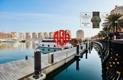 Villa - 5 Bedrooms - 6 Bathrooms for rent in West Porto Drive - Porto Arabia - The Pearl Island - Doha