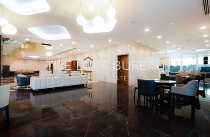 Office Space - Studio - 4 Bathrooms for rent in Lusail Residence - Marina District - Lusail