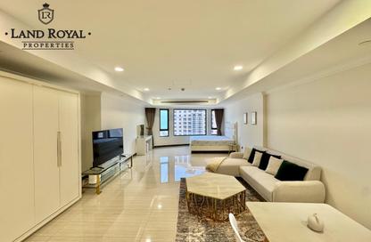 Apartment - Studio - 1 Bathroom for rent in West Porto Drive - Porto Arabia - The Pearl Island - Doha Apartment - Studio - 1 Bathroom for rent in West Porto Drive - Porto Arabia - The Pearl Island - Doha